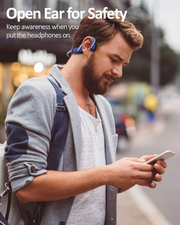 Audífonos de Conducción Ósea B8 - ¡Música y Seguridad en Uno! - Image 5