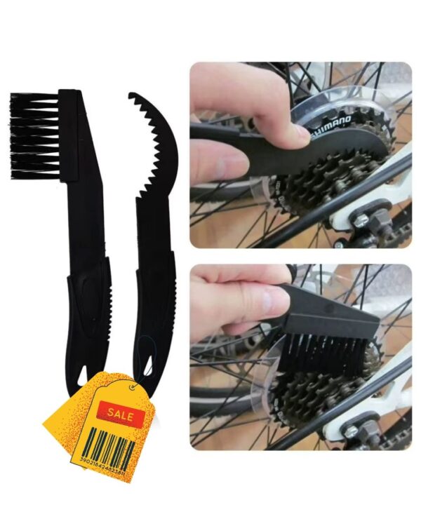 Kit #3 de Limpieza para Bicicleta - 2 Cepillos y Caja Limpiadora de Cadena - ¡Mantenimiento Profesional en Casa! - Image 2