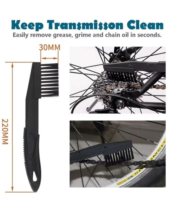 Cepillos para Limpieza de Cadena de Bicicleta - ¡Mantenimiento Profesional en Casa! (x3 kit min) - Image 4