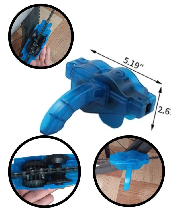 Limpiador de Cadena para Bicicleta Generic Bike - Azul, Fácil de Usar, Mantén tu Bici como Nueva (x3 UND) - Image 4